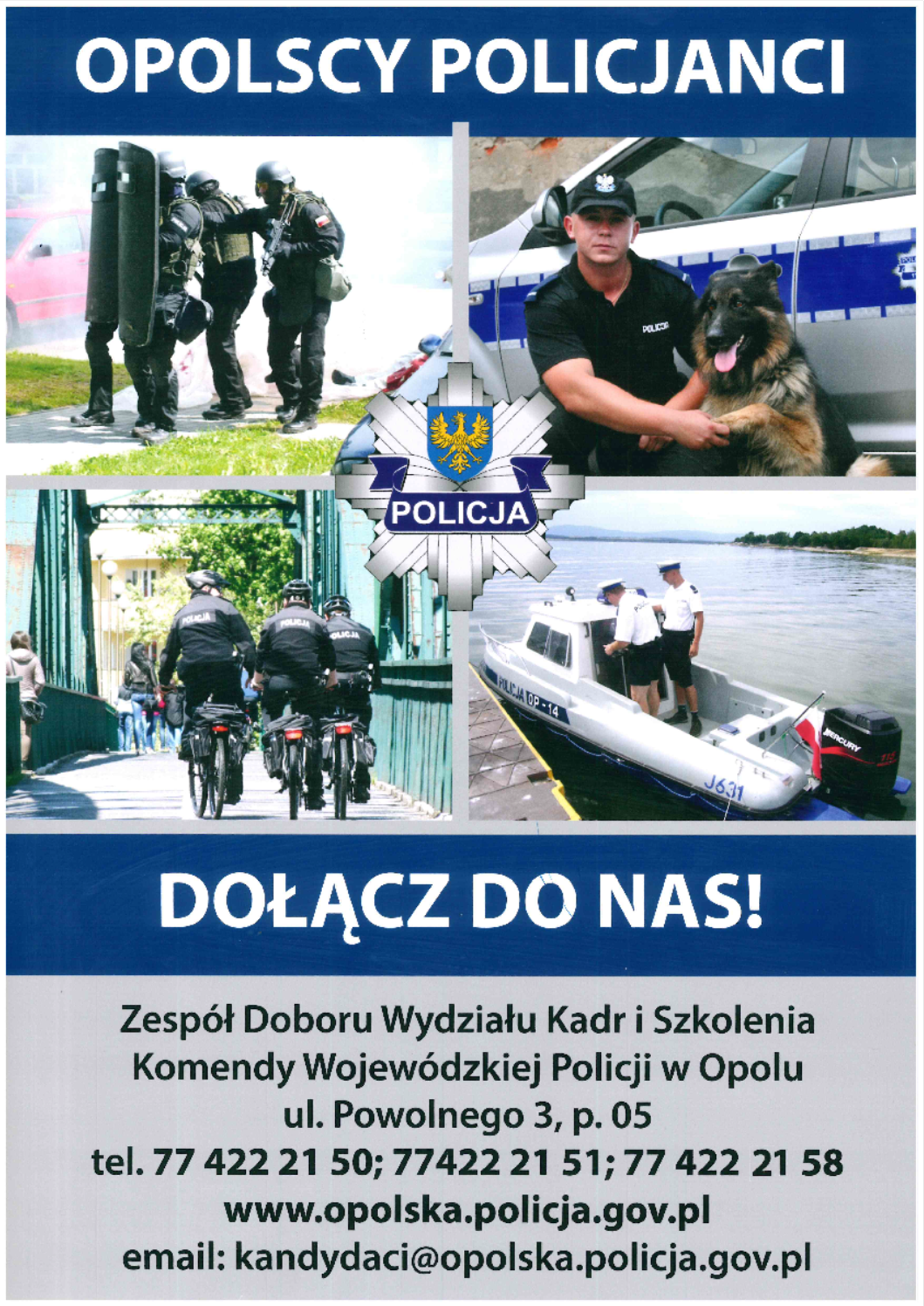 Nabór do Policji w województwie opolskim