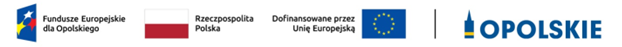 Baner Fundusze Europejskie dla Opolskiego